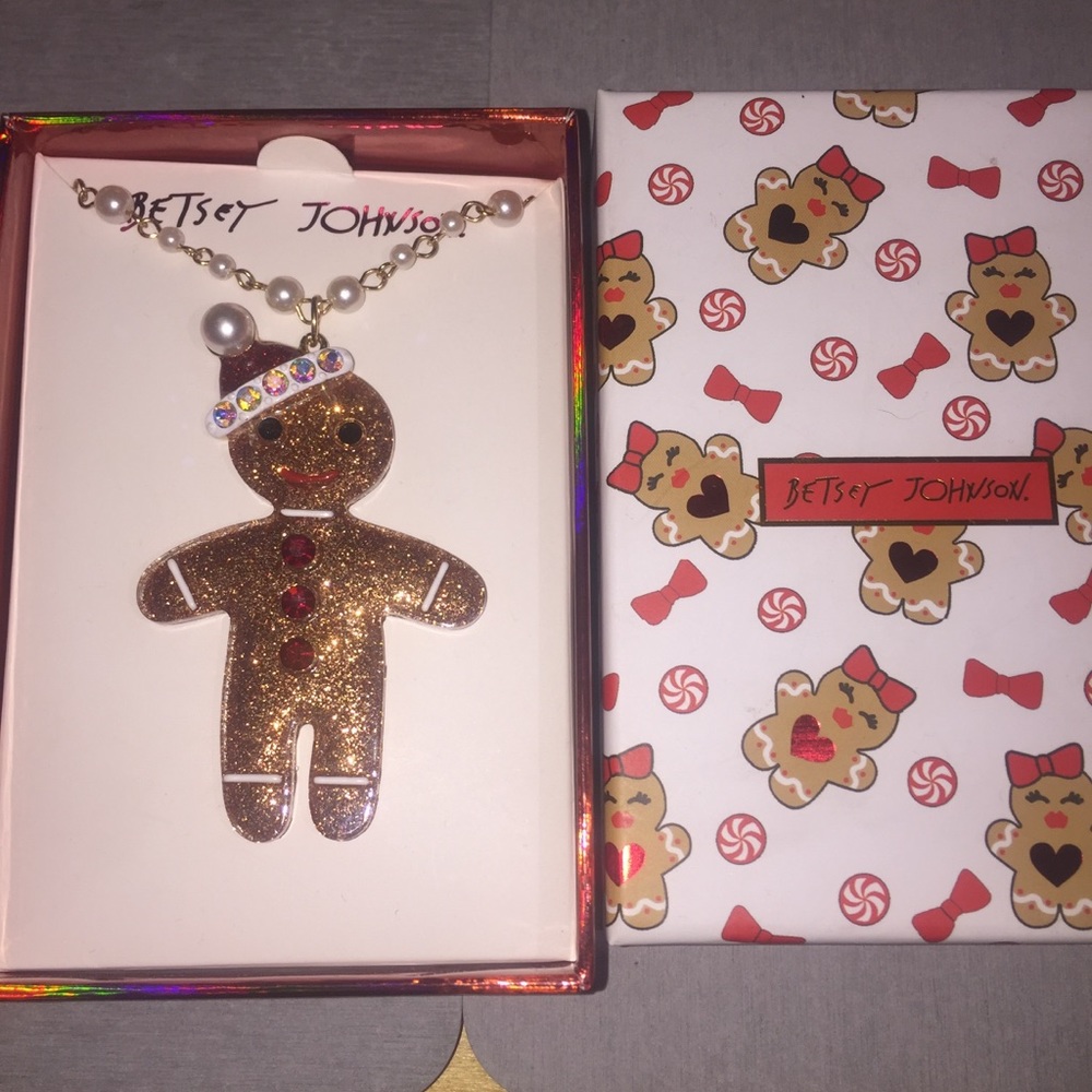 Betsey Johnson Christmas necklace